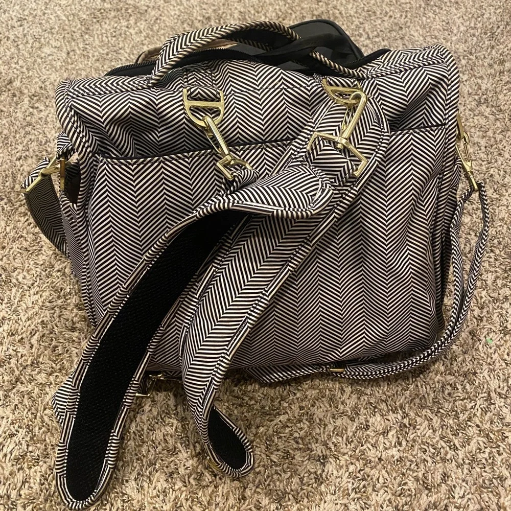 Jujube Queen of the Nile Diaper Bag with added accessory bag